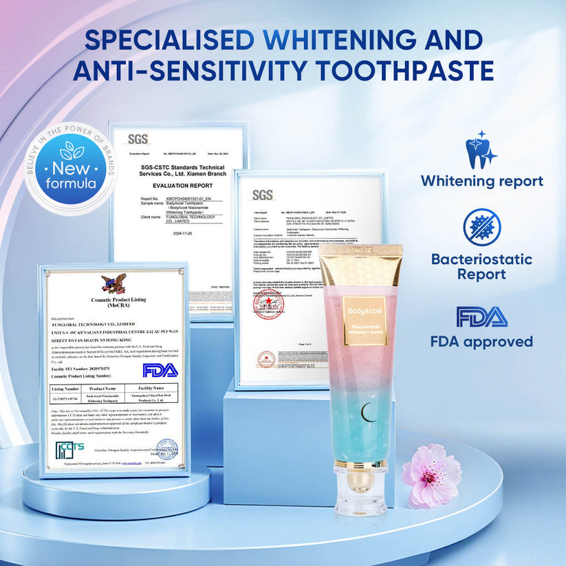 Niacinamide Whitening Toothpaste - For Healthier, Whiter Teeth!