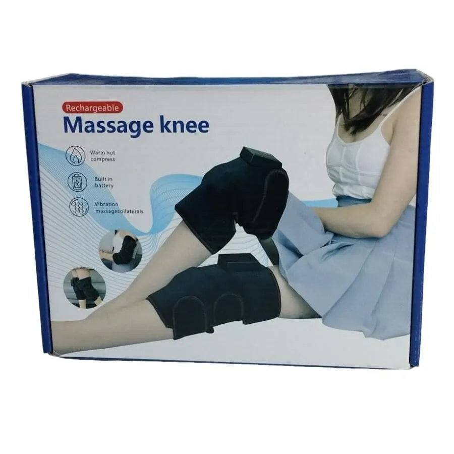 Thermal Knee Massager Electric Leg Joint Heating Vibration Massage Therapy Elbow Brace Arthritis Pain Physiotherapy Knee Support