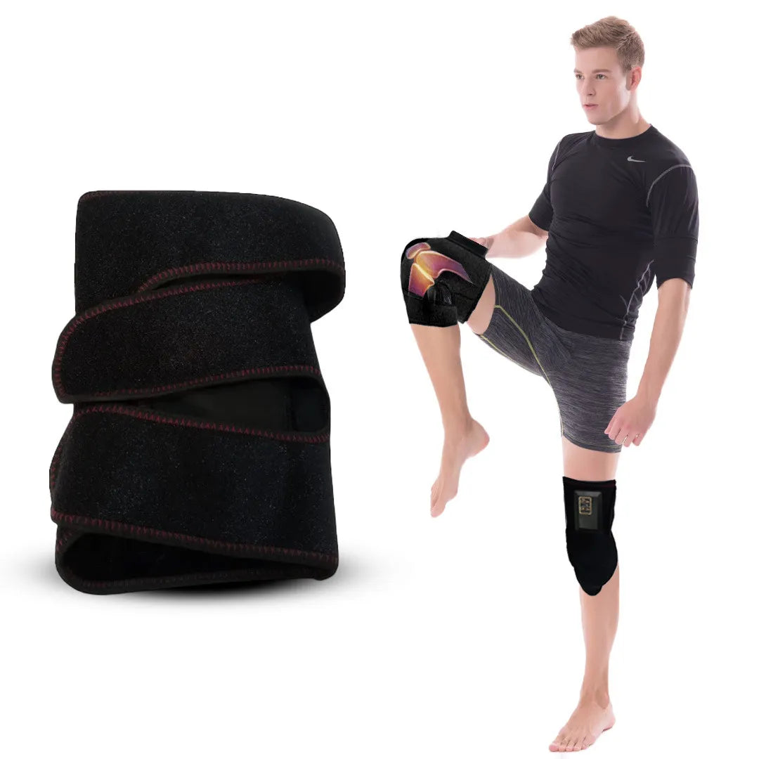 Thermal Knee Massager Electric Leg Joint Heating Vibration Massage Therapy Elbow Brace Arthritis Pain Physiotherapy Knee Support